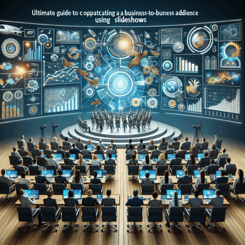 Den ultimative guide til at fortrylle dit b2b-publikum med slideshows